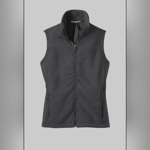 Port Authority midweight women's fleece vest. Size medium.